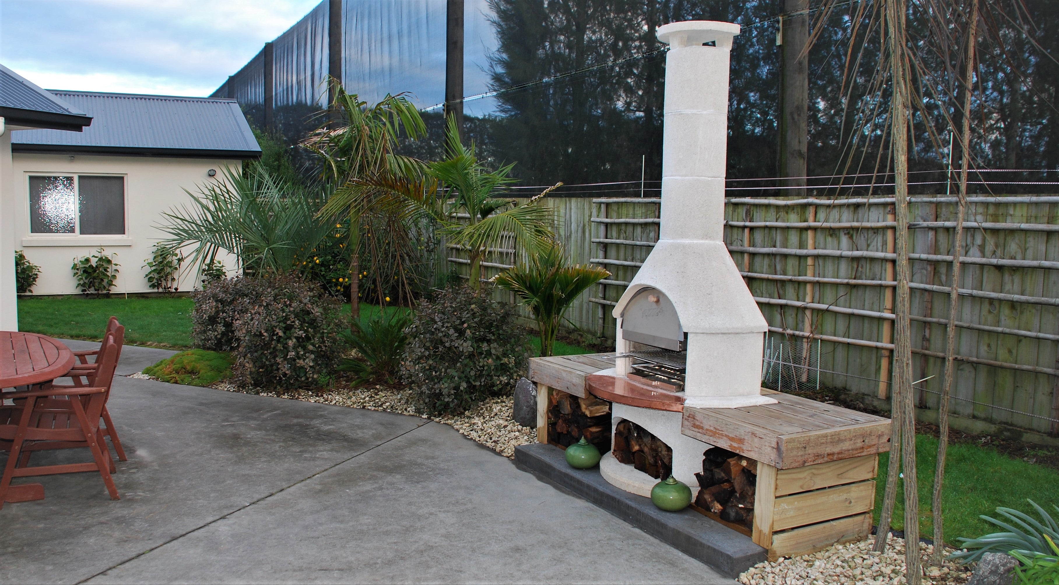 Outdoor fireplace | Buschbeck