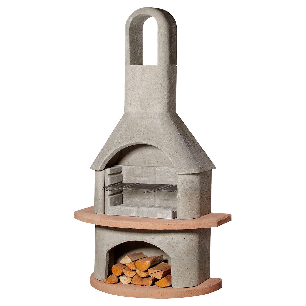 Buschbeck | 3-in-1 Outdoor BBQ, Pizza Oven, and Fireplace | Built-in | Carmen