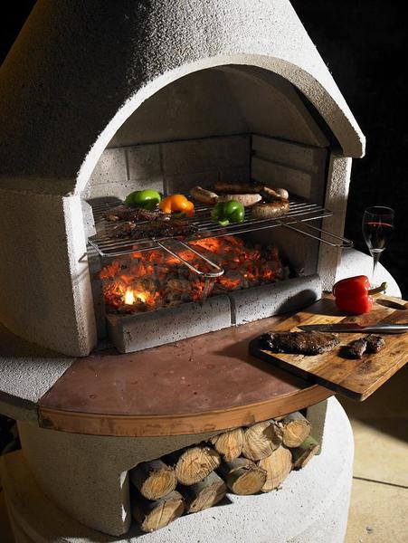 Outdoor Fireplace & BBQ | Rondo Mocha